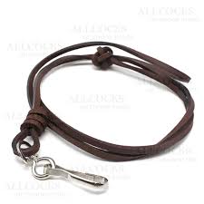 Bootlace Leather Lanyard