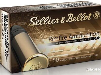 Sellier & Bellot Subsonic HP - .22 LR