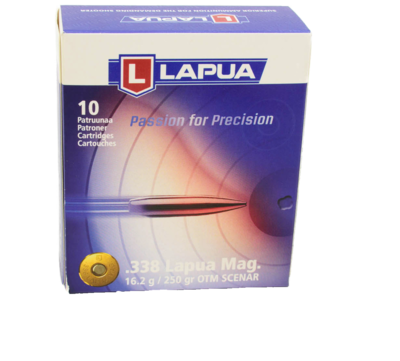Lapua .338 Lapua Mag. 250gr SCENAR