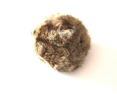 Rabbit Fur Dummy Ball