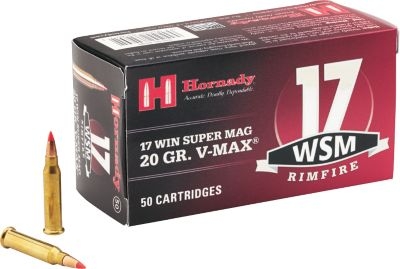 Hornady .17 WSM 20g V-Max