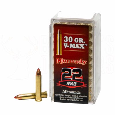HORNADY 22 WMR 30 gr V-MAX® Varmint Express® Rimfire