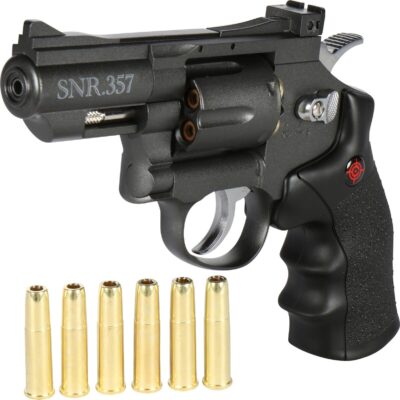 CROSMAN SNR357 ( SNUB NOSE REVOLVER ) DUAL AMMO .177